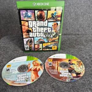 Grand Theft Auto V GTA 5 Xbox 360 2-Disc Set Rockstar Games Action Adventure